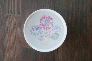 丸モ高木陶器 | 冷感花火平盃黑白套裝