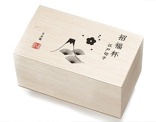 日本東洋佐佐木 | 招福杯 - 富士山・梅花 清酒杯木箱套裝
