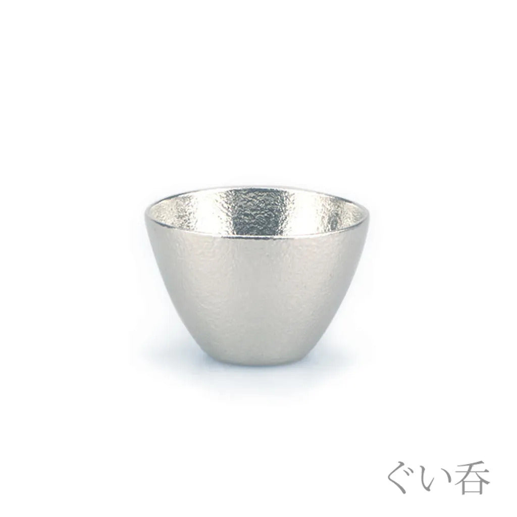 能作 純錫 · 金箔 清酒杯木盒套裝