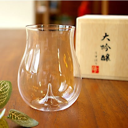 日本 松德硝子 手作大吟釀品飲杯禮盒