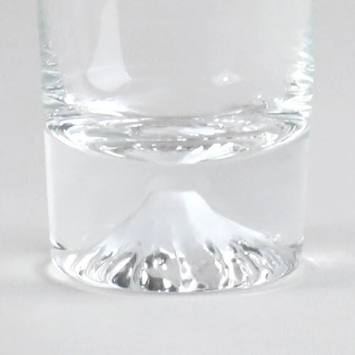 Tajima Edo Glass Mt. Fuji Handmade Sake Glass Gift Box