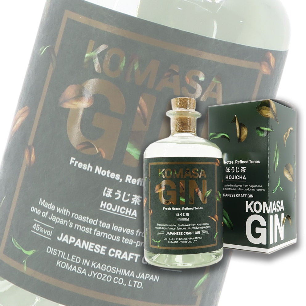 Komasa Gin 焙茶氈酒 500ml 禮盒裝