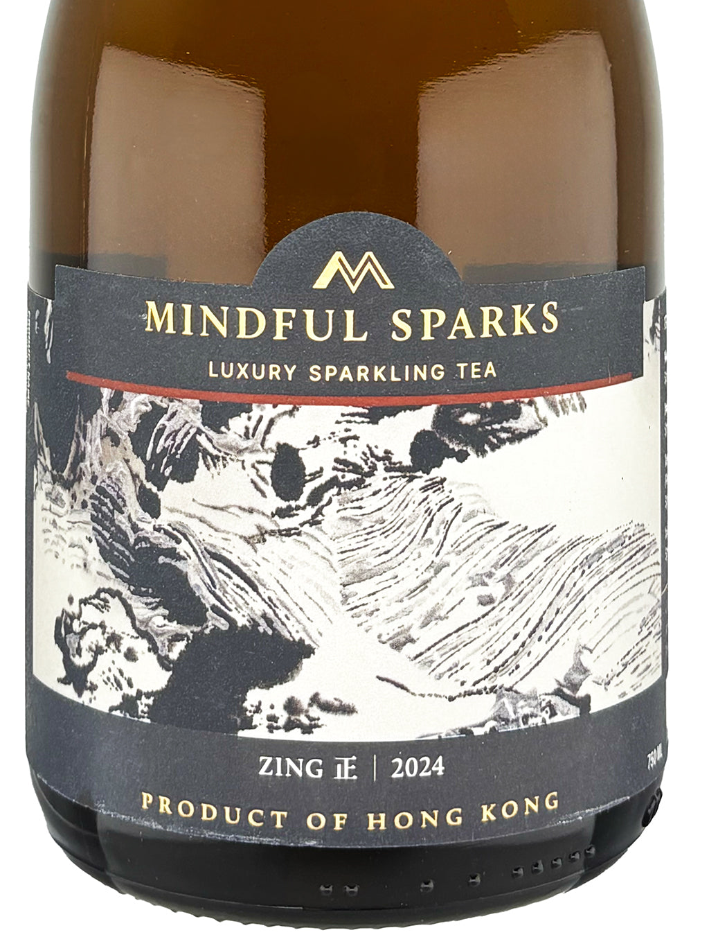 Mindful Sparks 正 ZING 2024 無糖氣泡茶 750ml — front