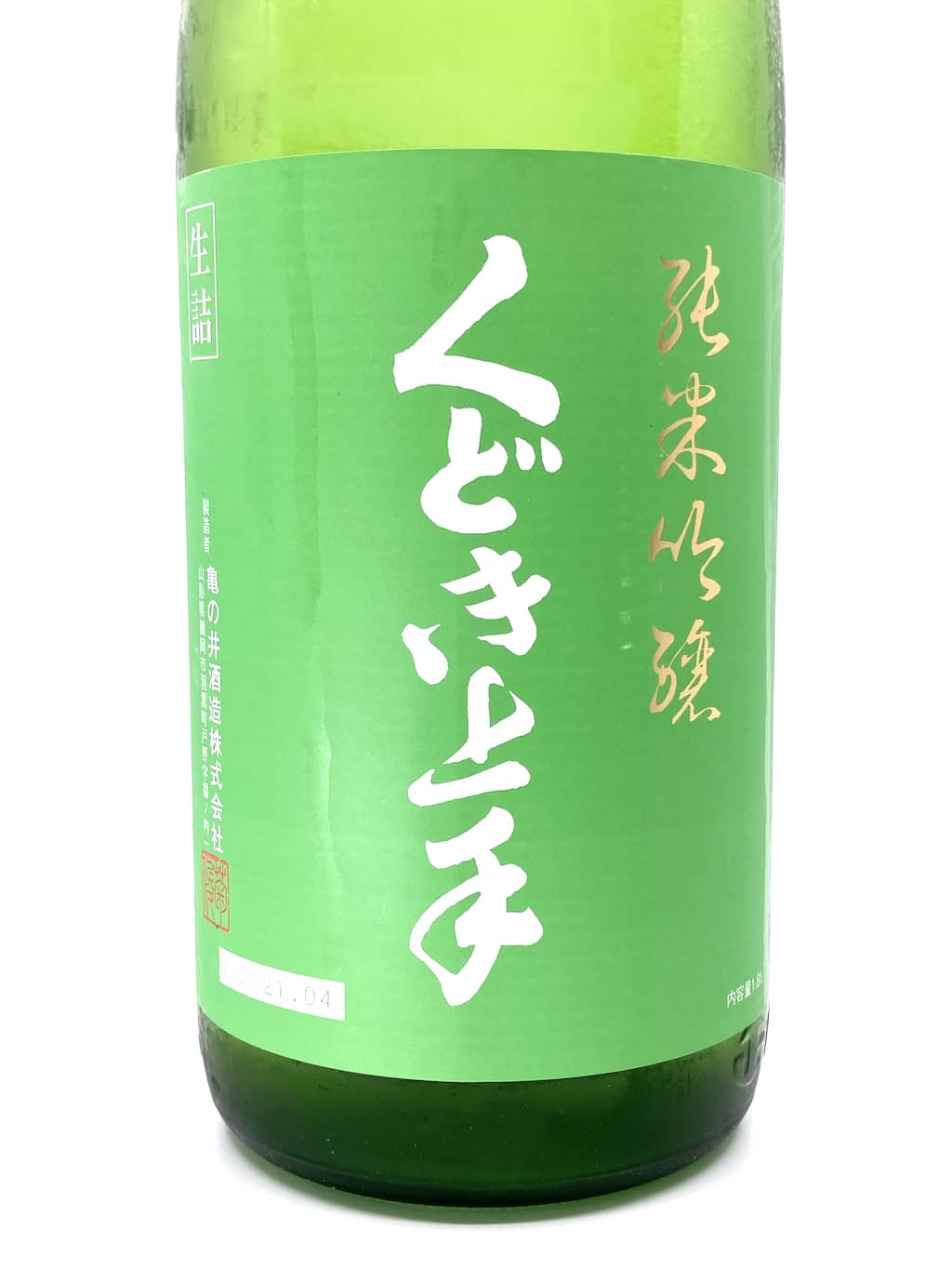 くどき上手 酒未來 純米吟釀 生詰 1800ml