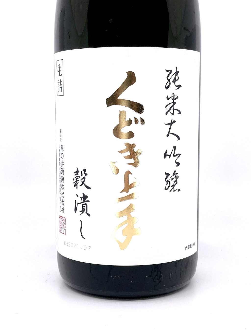 くどき上手 出羽燦々 22 穀潰し 純米大吟釀 生詰 1800ml