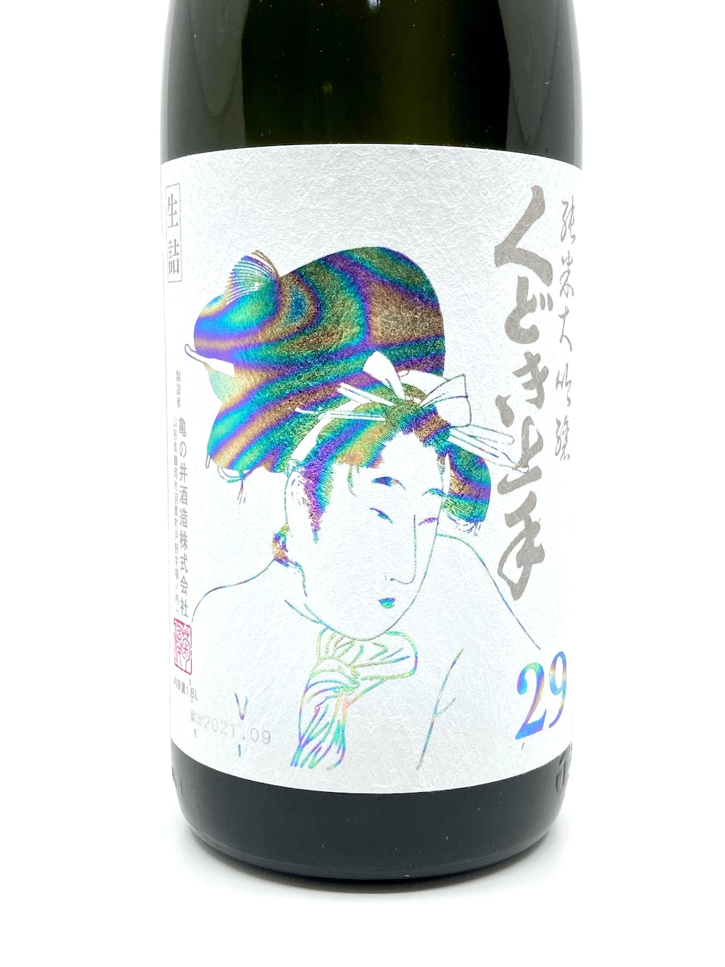 くどき上手 Jr. 雪女神33 純米大吟釀 生詰 1800ml