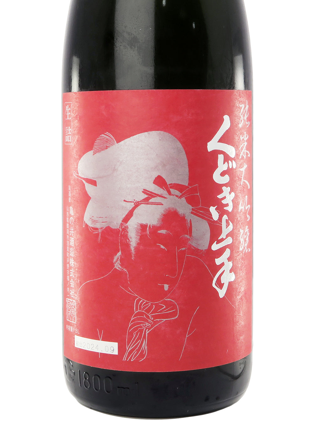くどき上手 Jr.の山田穂 純米大吟釀 生詰 1800ml