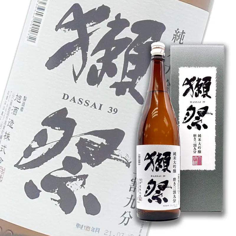 獭祭 三割九分 纯米大吟酿 1800ml 礼盒装