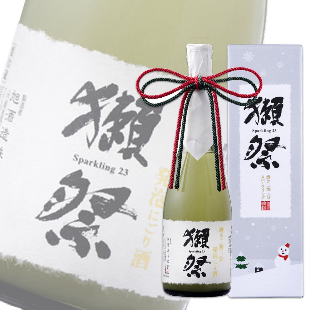 獺祭 二割三分 SPARKLING 纯米大吟酿 气泡浊酒 冬季限定版 720ml 礼盒装