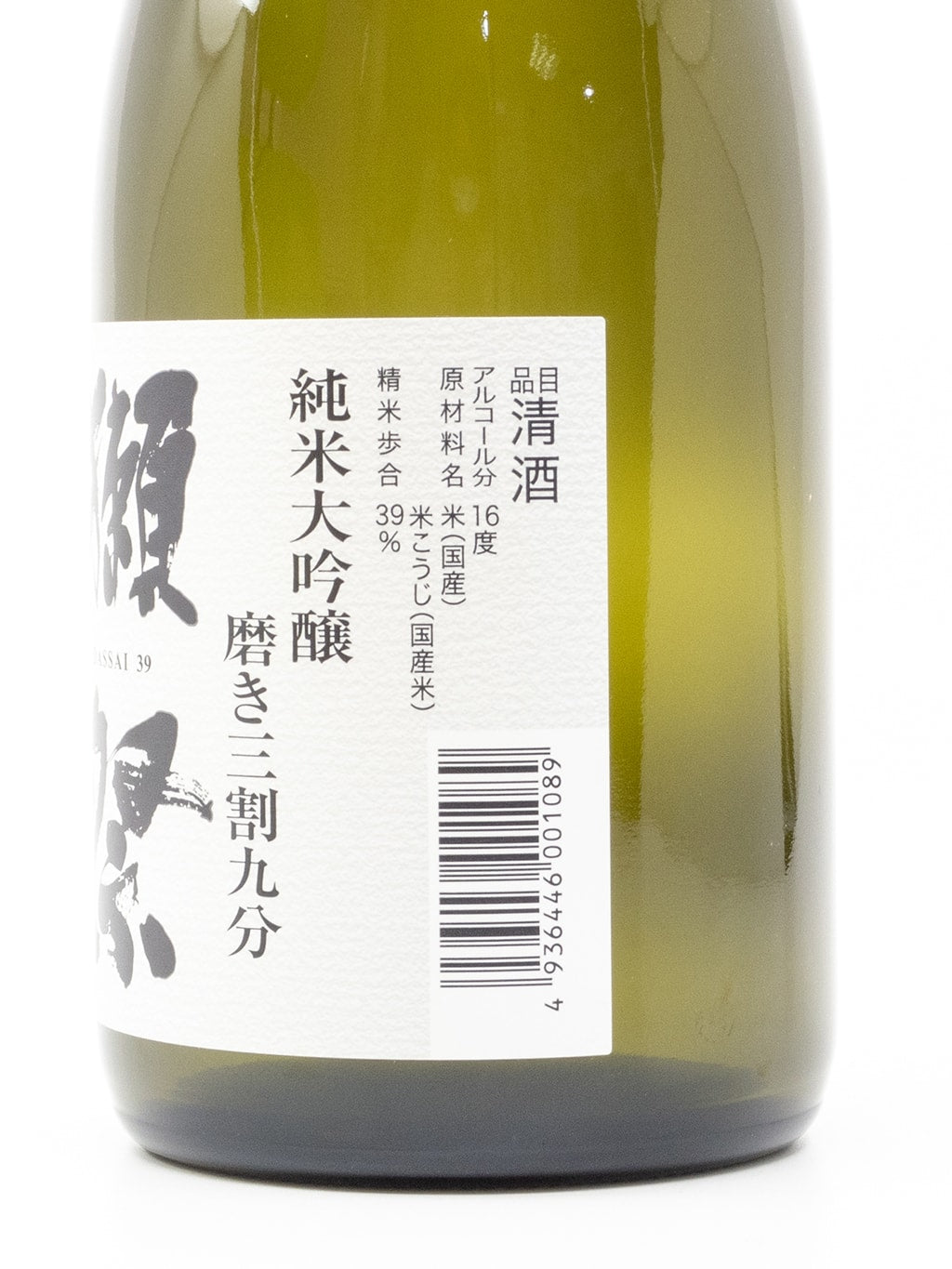 獺祭 三割九分 纯米大吟酿 720ml