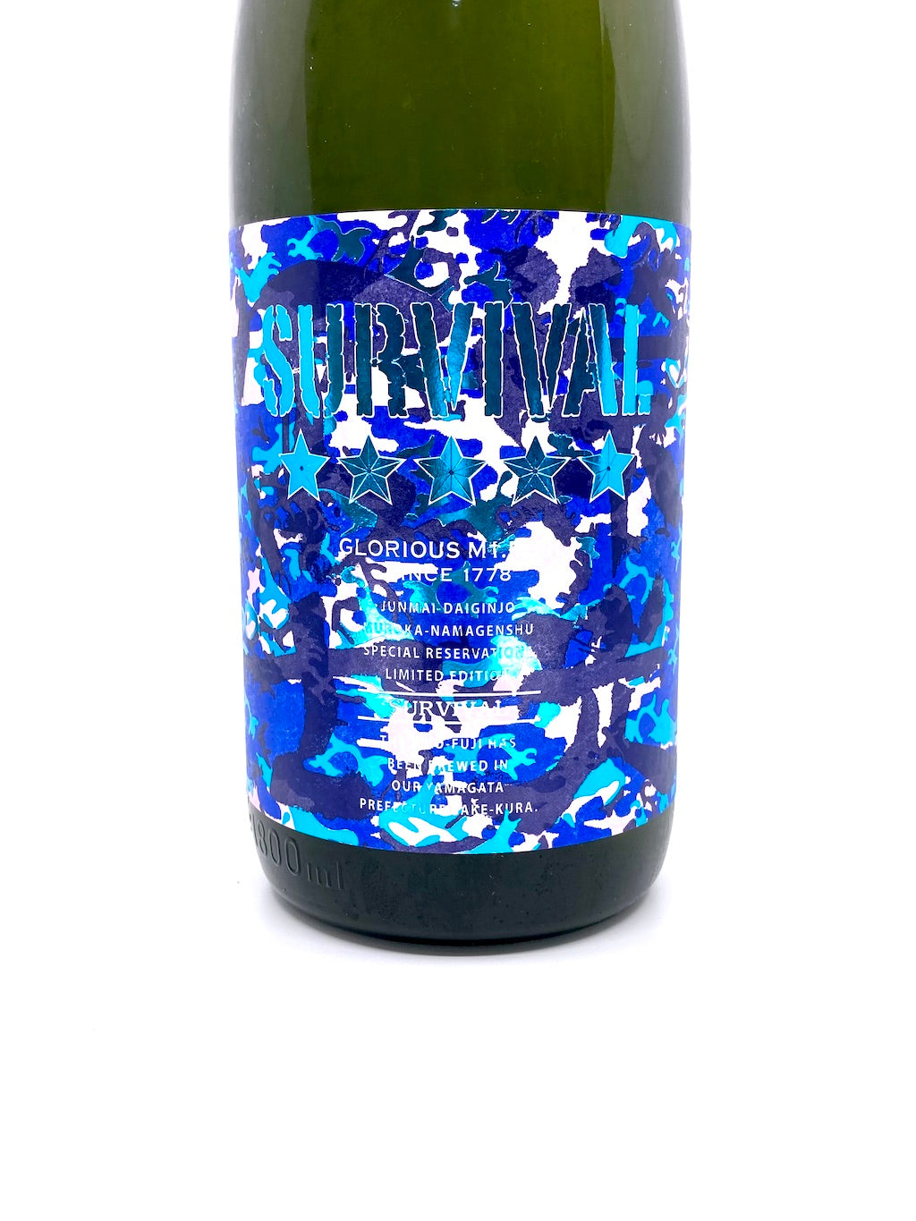 Eiko Fuji Survival Junmai Daiginjo Muroka Nama Genshu 1800ml