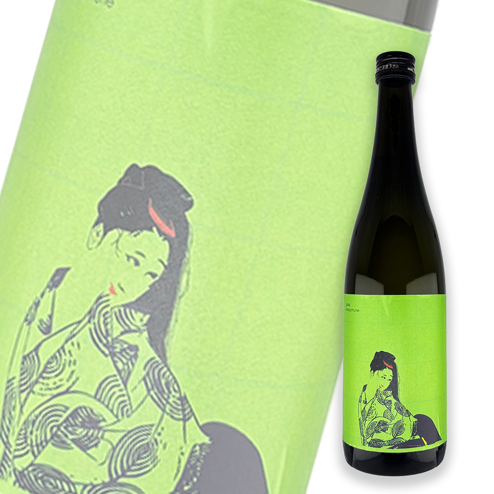 樂器正宗 FUZZY GREEN 出羽燦燦 特別純米 無濾過原酒 720ml — cover