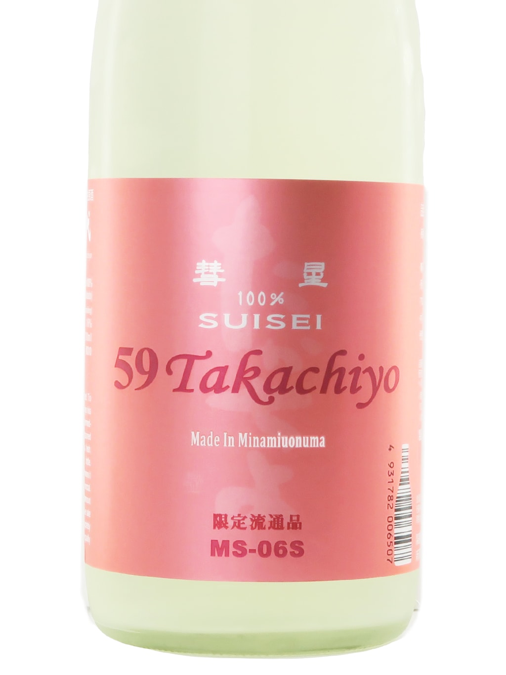 高千代 59 彗星 纯米吟酿 无调整生原酒 720ml