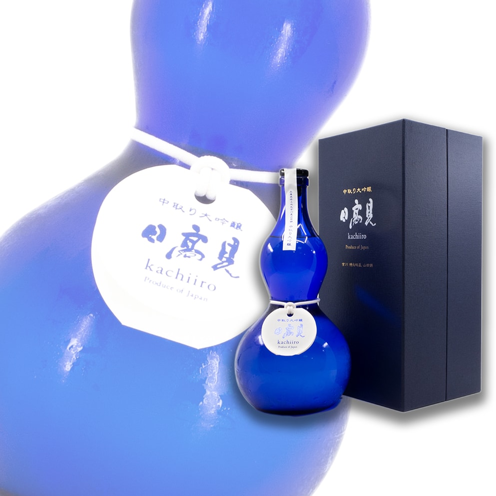 日高見 中取り 大吟釀 勝色 葫蘆瓶 720ml 禮盒裝