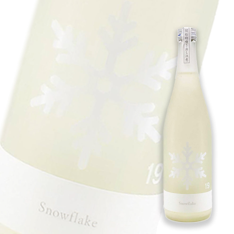 Jyuuku Snowflake Sparkling Nigori Tokubetsu Junmai Nama Genshu 720ml