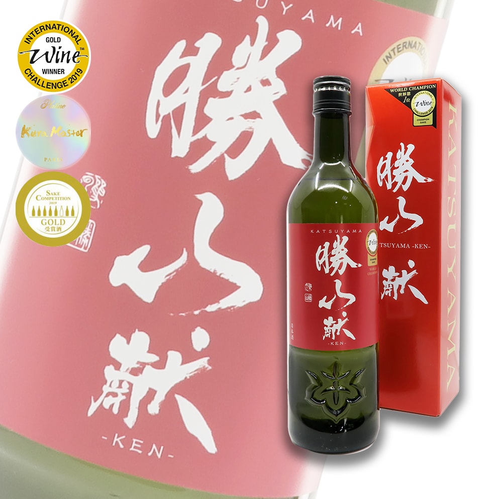 胜山 献 Ken 纯米吟酿 720ml 礼盒装