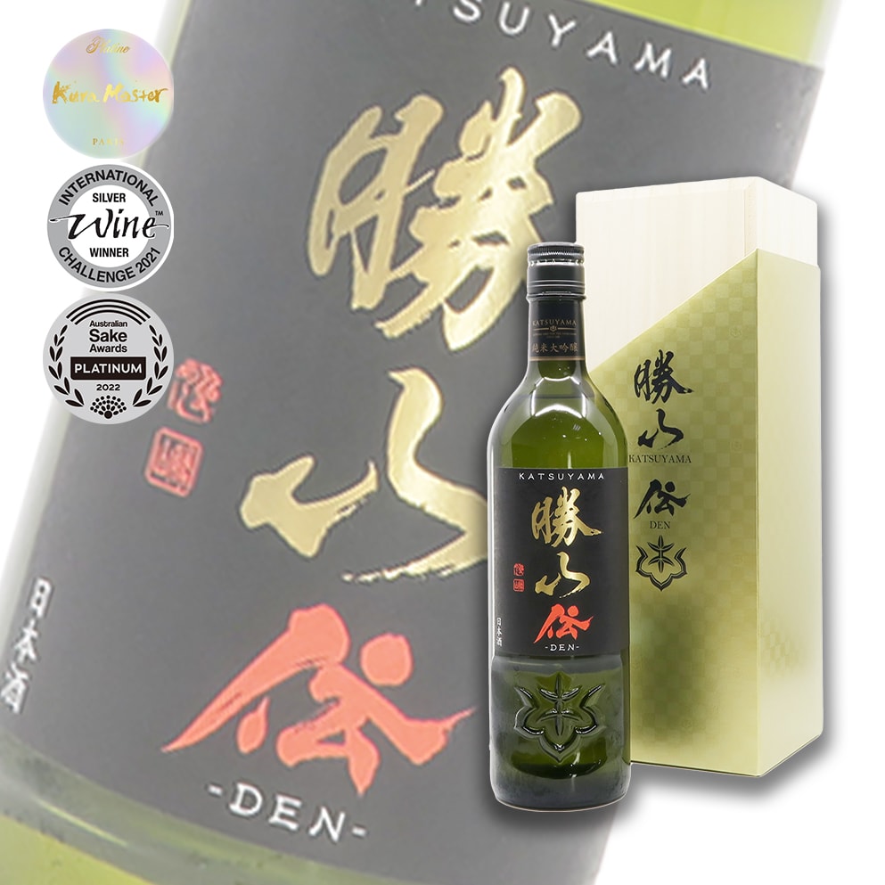 勝山 傳 Den 纯米大吟酿 720ml 木盒装