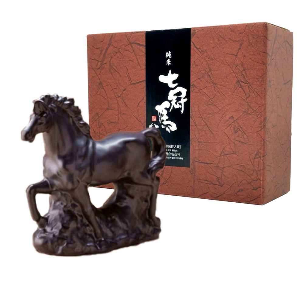 七冠馬 優駿 純米酒 720ml 禮盒裝
