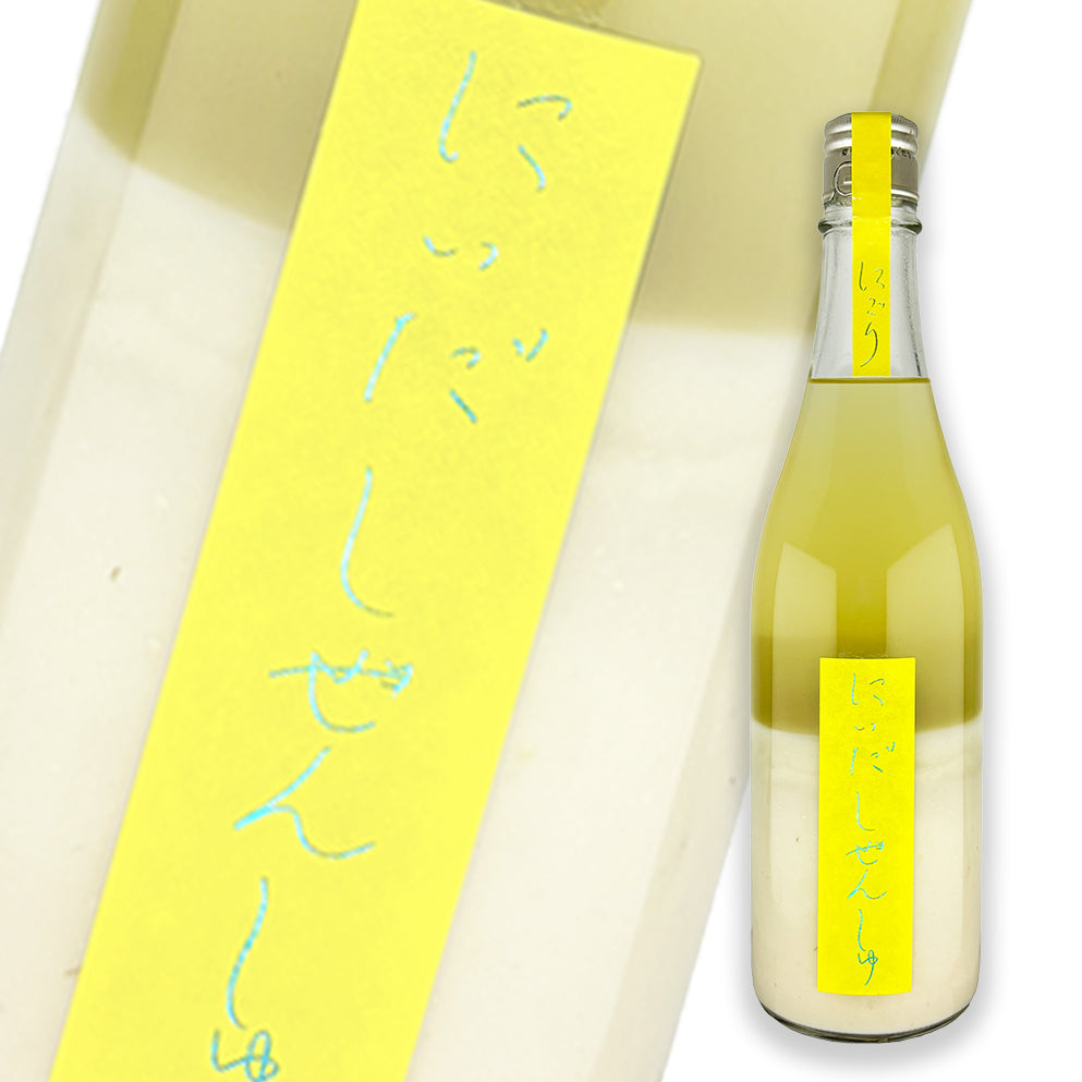 仁井田 自然酒 天然酵母 生酛 濁酒 720ml — cover