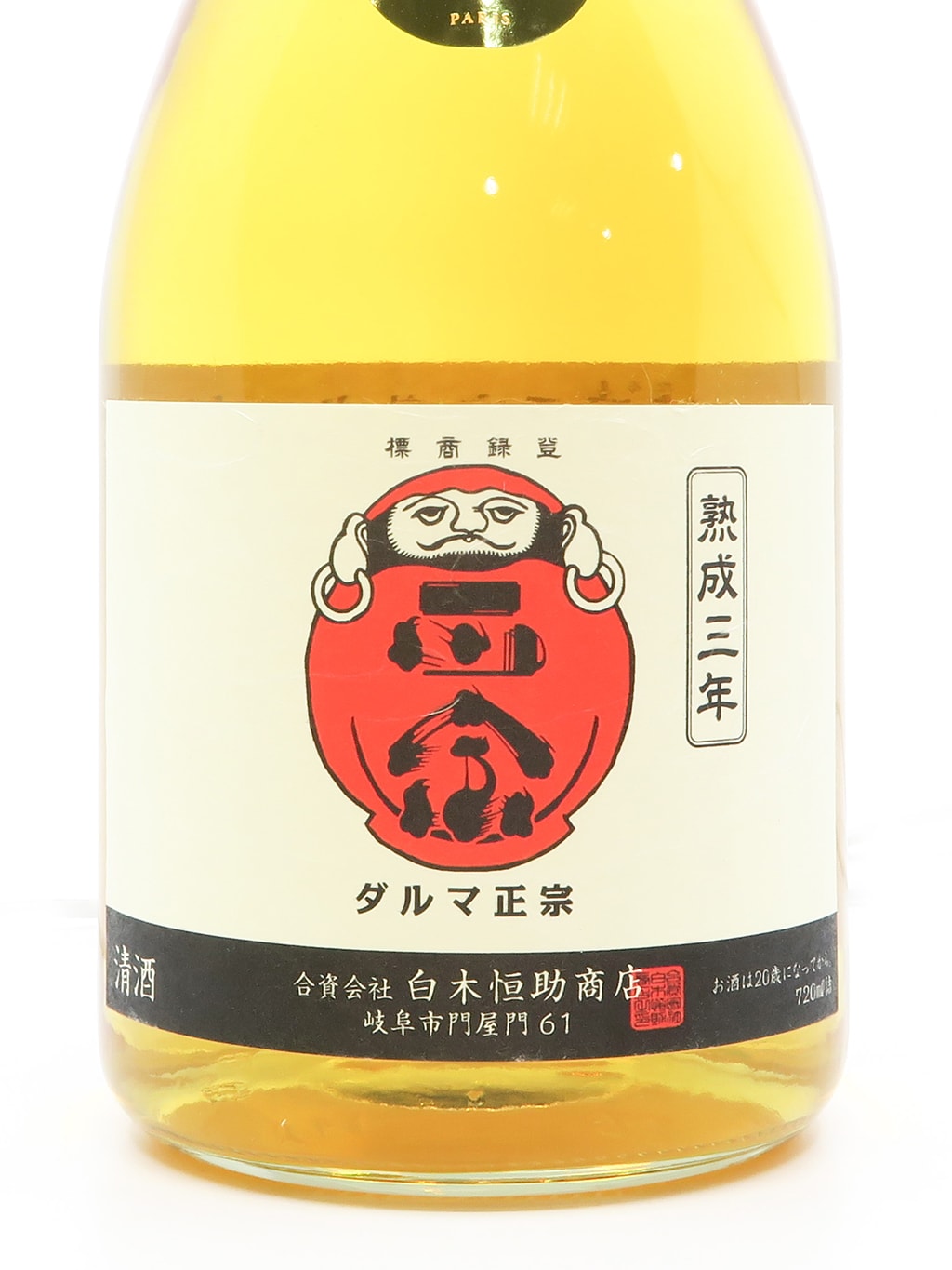 达磨正宗 熟成三年 720ml 礼盒装