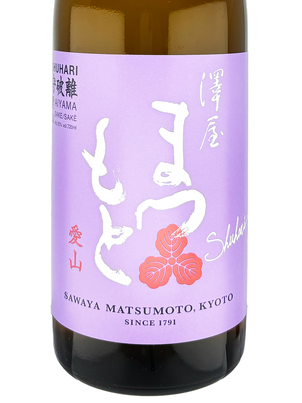 Sawaya Matsumoto Shuhari Aiyama 720ml