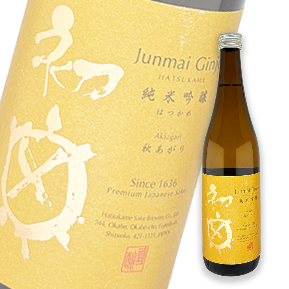 初龜 冷卸 秋上 純米吟釀 720ml