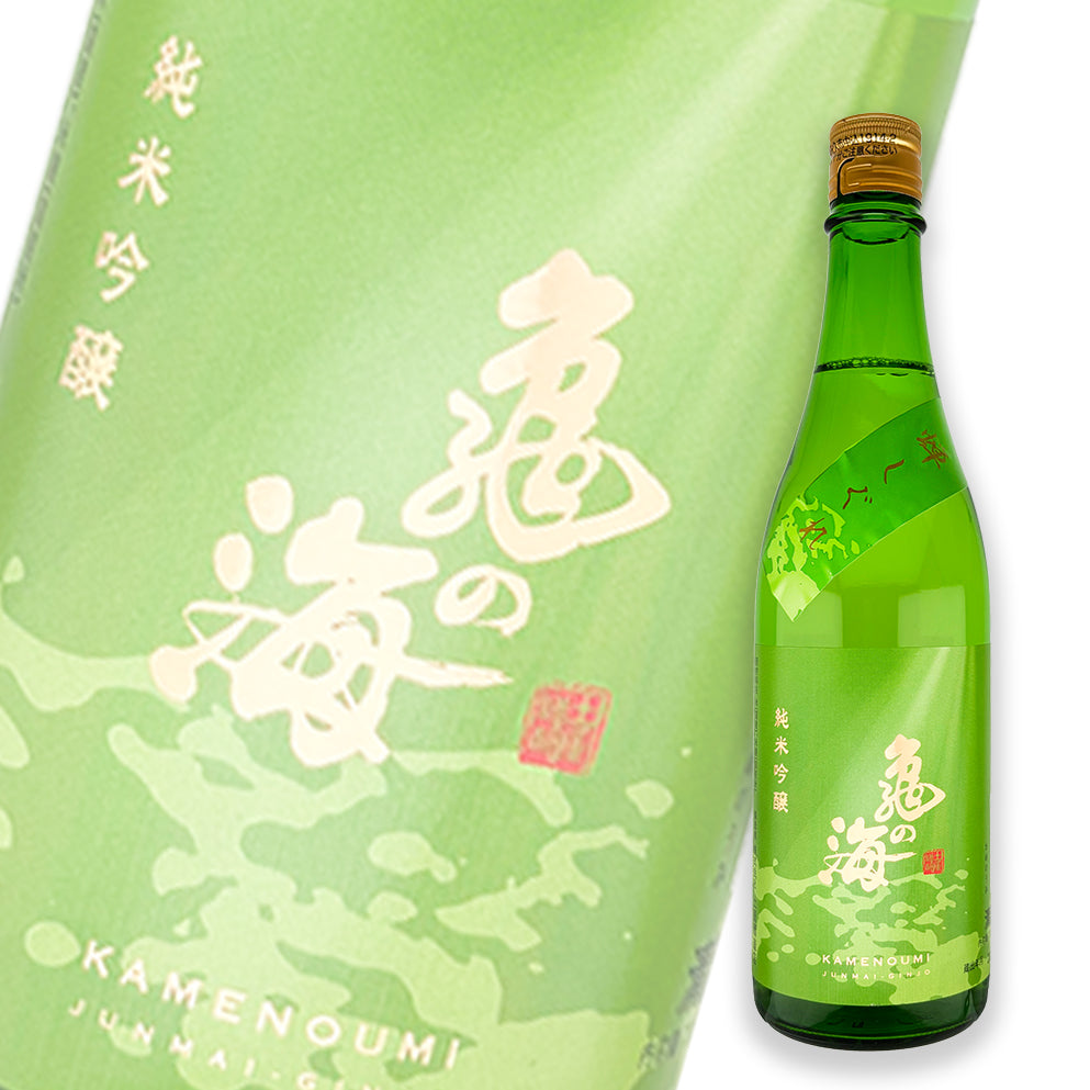 龜之海 蟬時雨 純米吟釀 原酒 720ml