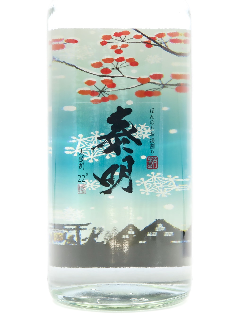 藤居釀造 ほんのりお湯割 特蒸泰明 麥燒酎 720ml 禮盒裝