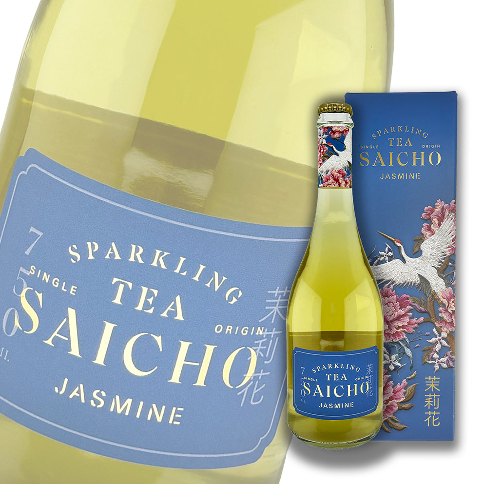 Saicho 冷萃茉莉氣泡茶 750ml 禮盒裝