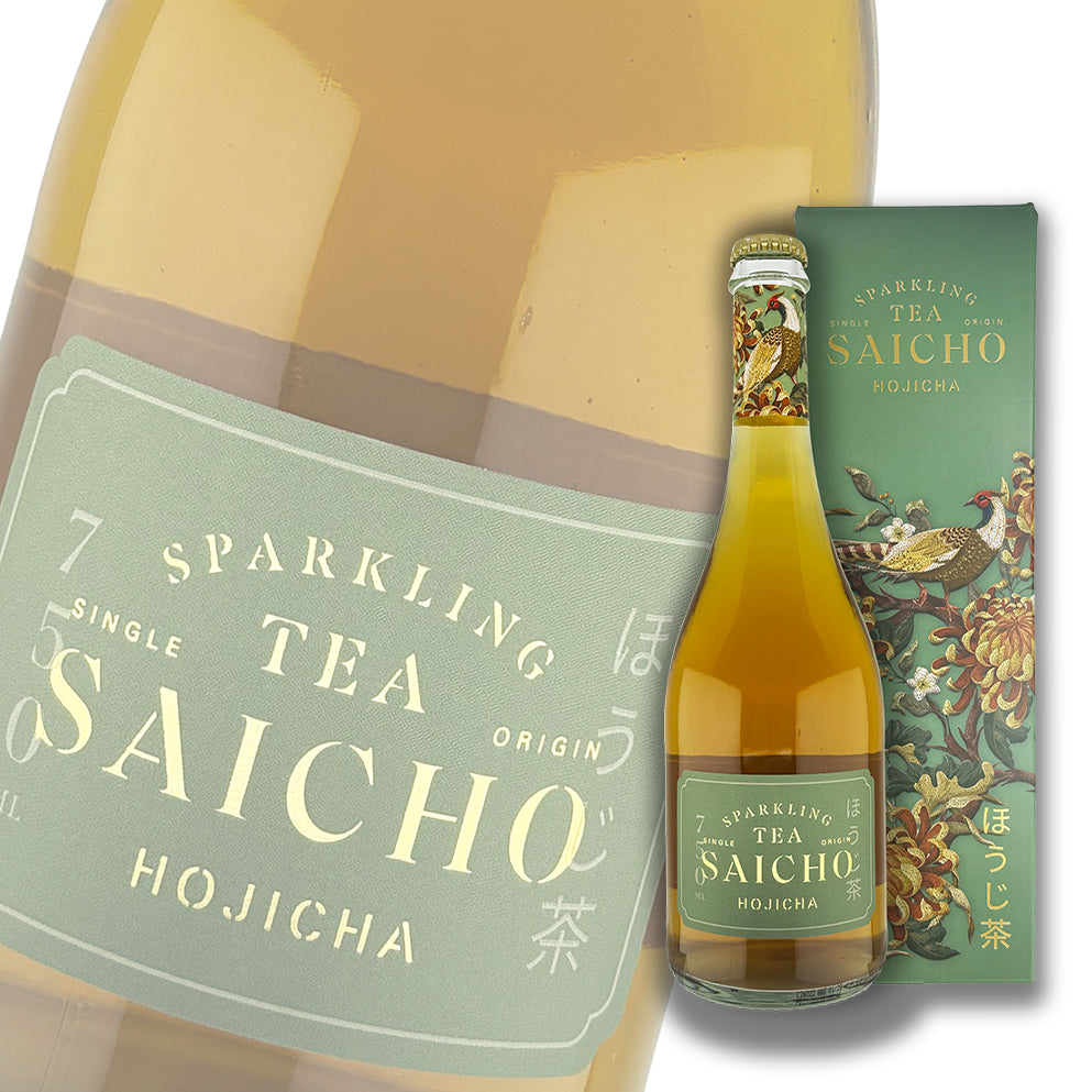 Saicho 冷萃焙茶氣泡茶 750ml 禮盒裝