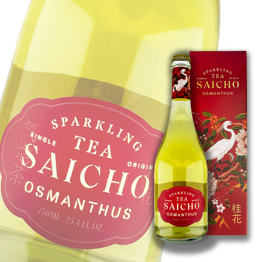 Saicho 冷萃桂花氣泡茶 750ml 禮盒裝