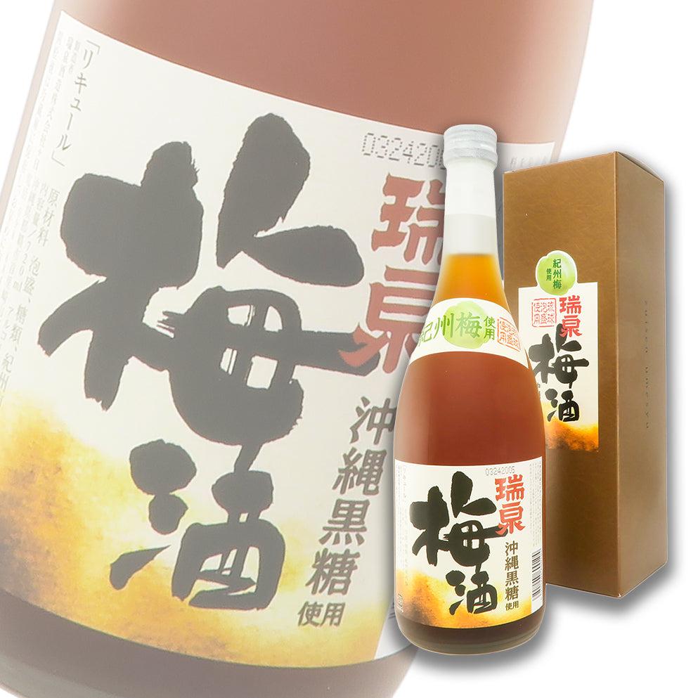 Zuisen Okinawa Brown Sugar Umeshu 720ml