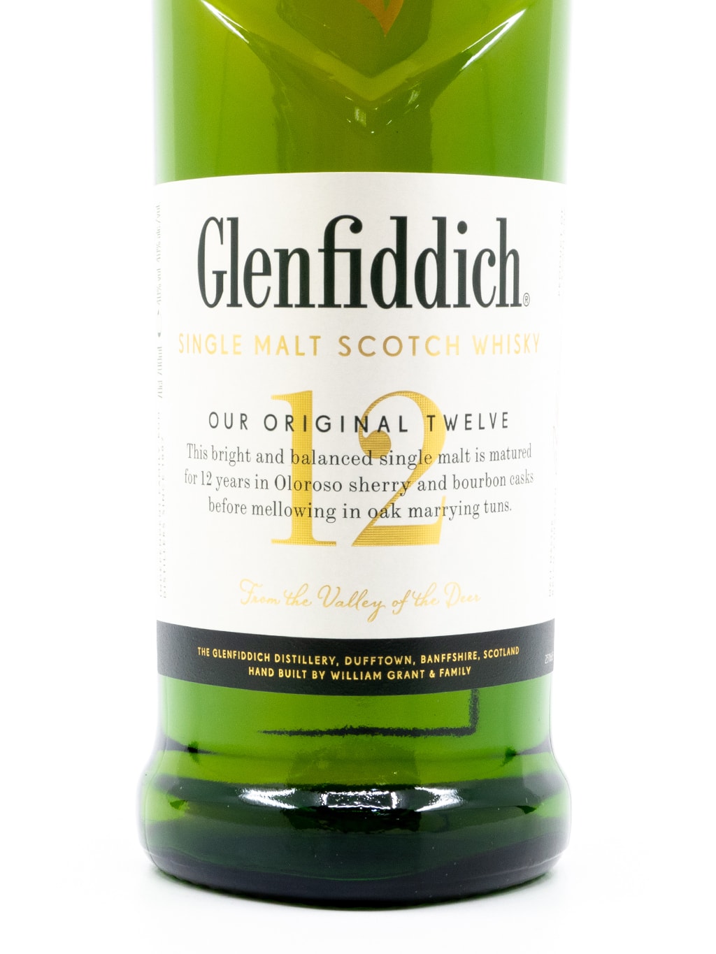格兰菲迪 Glenfiddich 12 YEARS 苏格兰单一麦芽威士忌 700ml 礼盒装