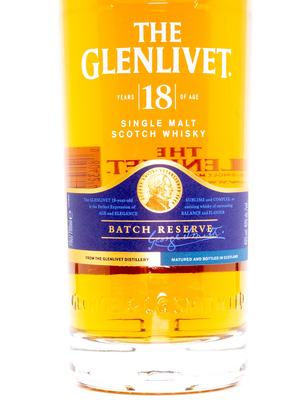 格蘭利威 The Glenlivet 18 YEARS 蘇格蘭單一麥芽威士忌 700ml 禮盒裝