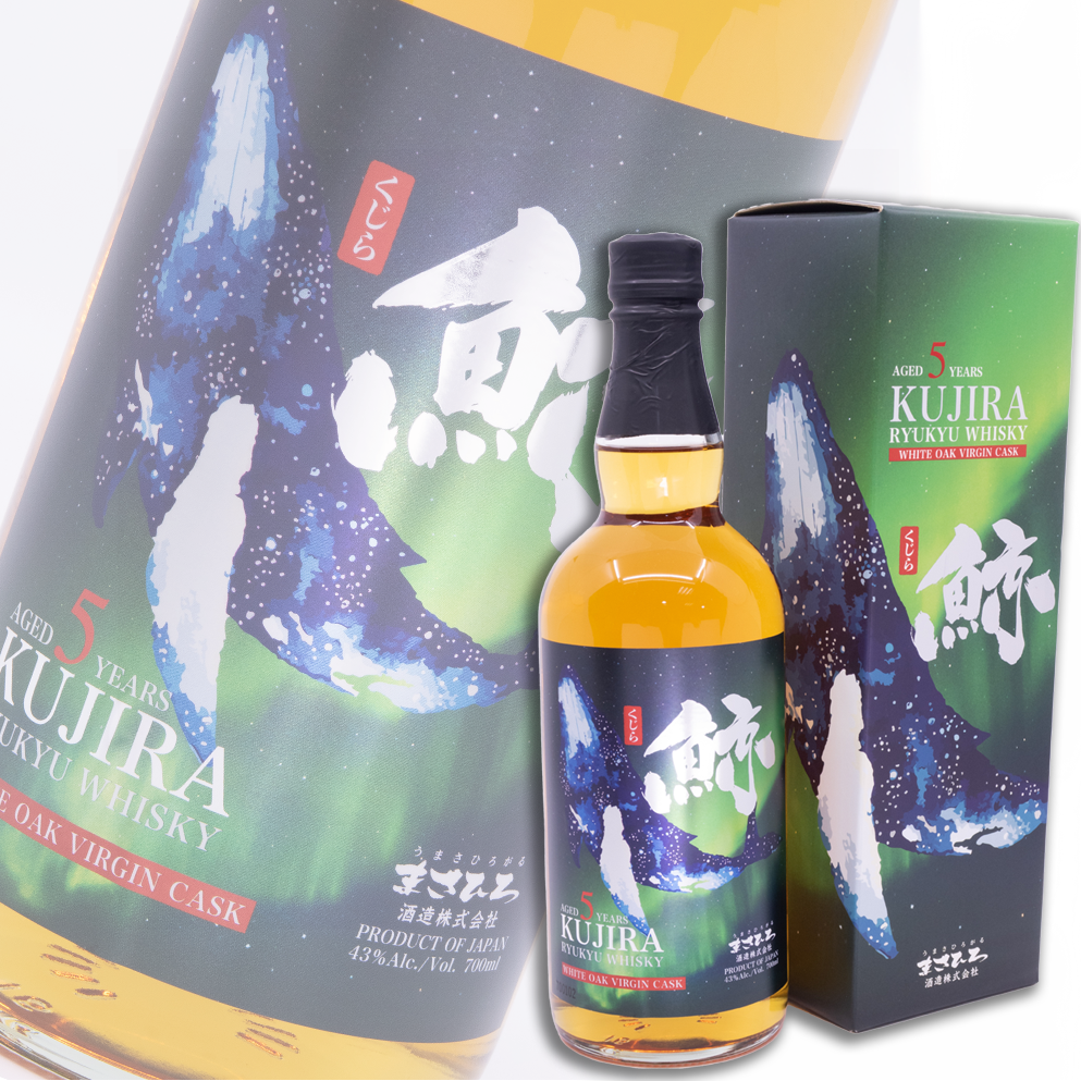 鯨 Kujira 5 YEARS 橡木桶熟成 日本單一穀物威士忌 700ml 禮盒裝