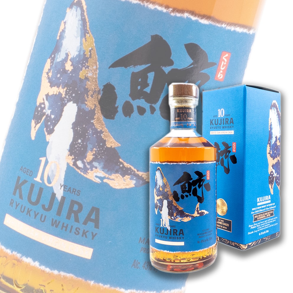鯨 Kujira 10 YEARS 橡木桶熟成 日本單一穀物威士忌 700ml 禮盒裝