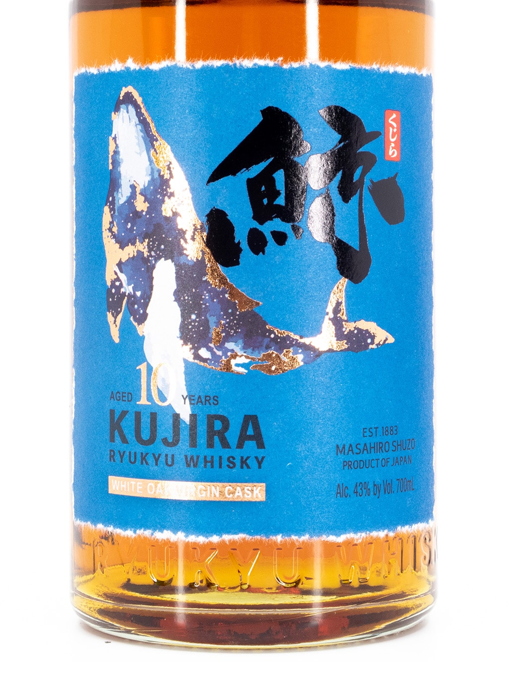 鯨 Kujira 10 YEARS 橡木桶熟成 日本單一穀物威士忌 700ml 禮盒裝