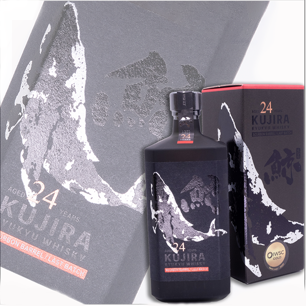 鯨 Kujira 波本桶熟成 24 YEARS 日本單一穀物威士忌 700ml