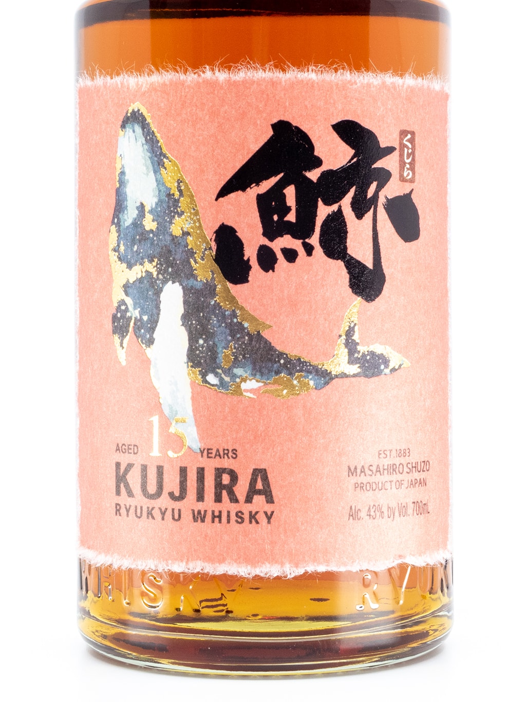 鯨 Kujira 15 YEARS 混合桶熟成 日本單一穀物威士忌 700ml 禮盒裝