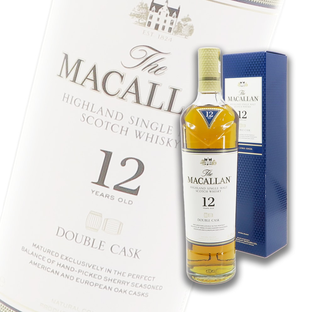 麥卡倫 Macallan 12 YEARS 雙雪莉桶 單一麥芽威士忌 700ml 禮盒裝