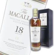 麦卡伦 Macallan 18 YEARS 雪莉单桶 单一麦芽威士忌 2026 700ml 礼盒装