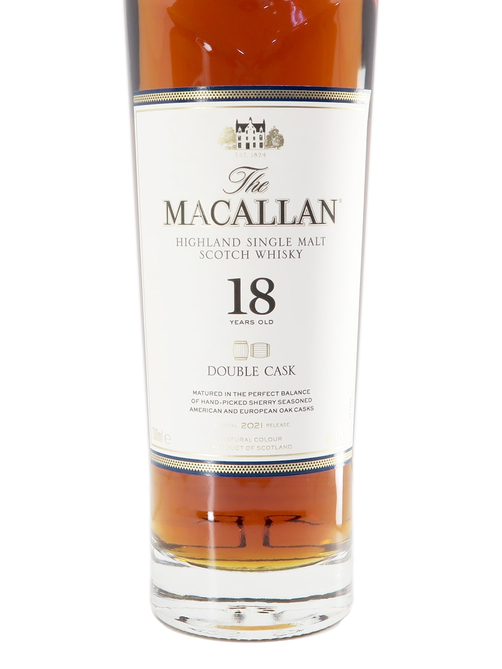 麥卡倫 Macallan 18 YEARS 雙雪莉桶 單一麥芽威士忌 700ml 禮盒裝