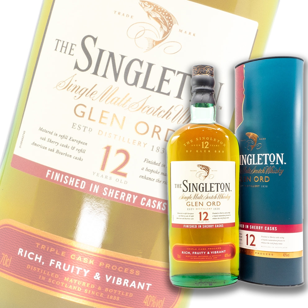 蘇格登 Singleton 12 YEARS 蘇格蘭單一麥芽威士忌 700ml 禮盒裝
