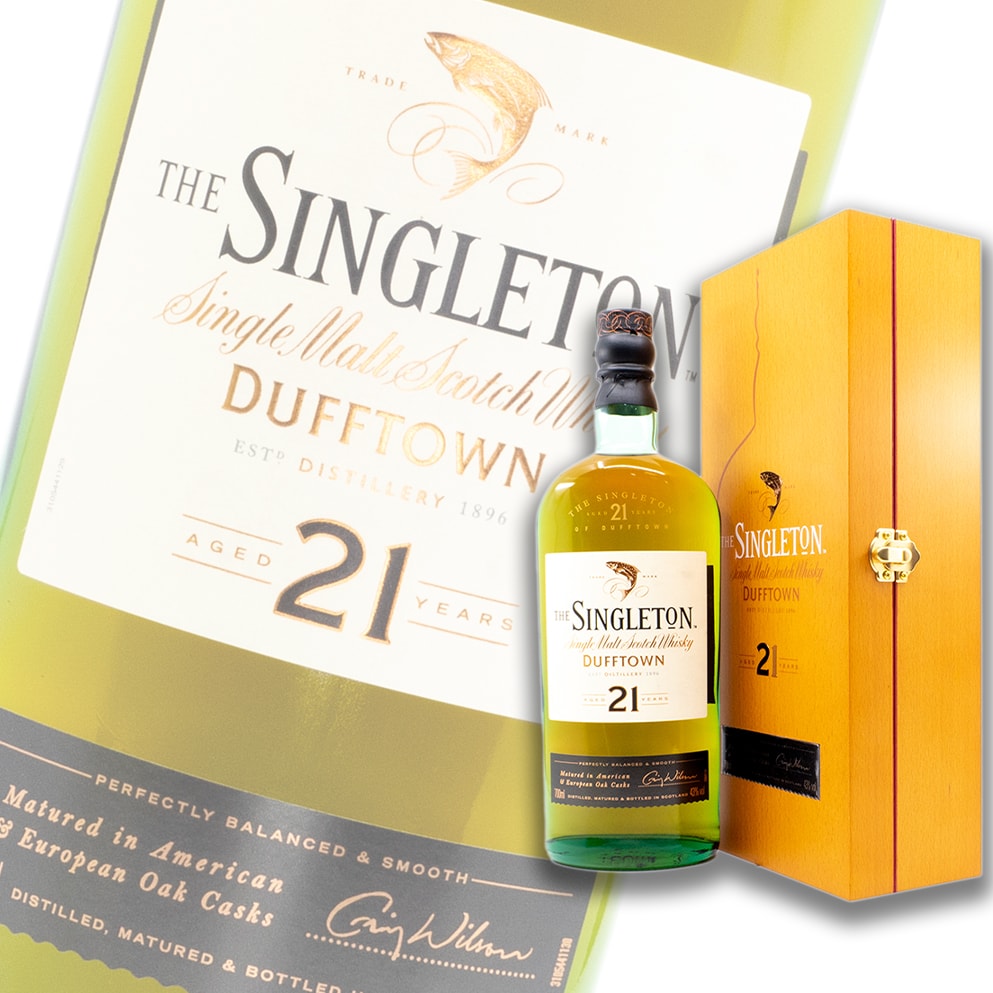 蘇格登 Singleton 21 YEARS 蘇格蘭單一麥芽威士忌 700ml 禮盒裝