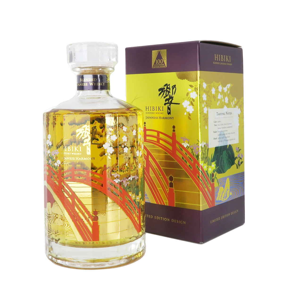 響 Hibiki Japanese Harmony 调和威士忌 700ml 100周年纪念版 礼盒装