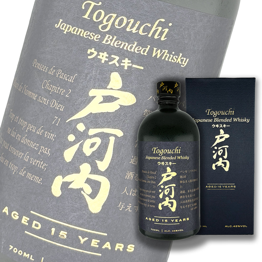 戶河內 15年 調和威士忌 700ml 禮盒裝