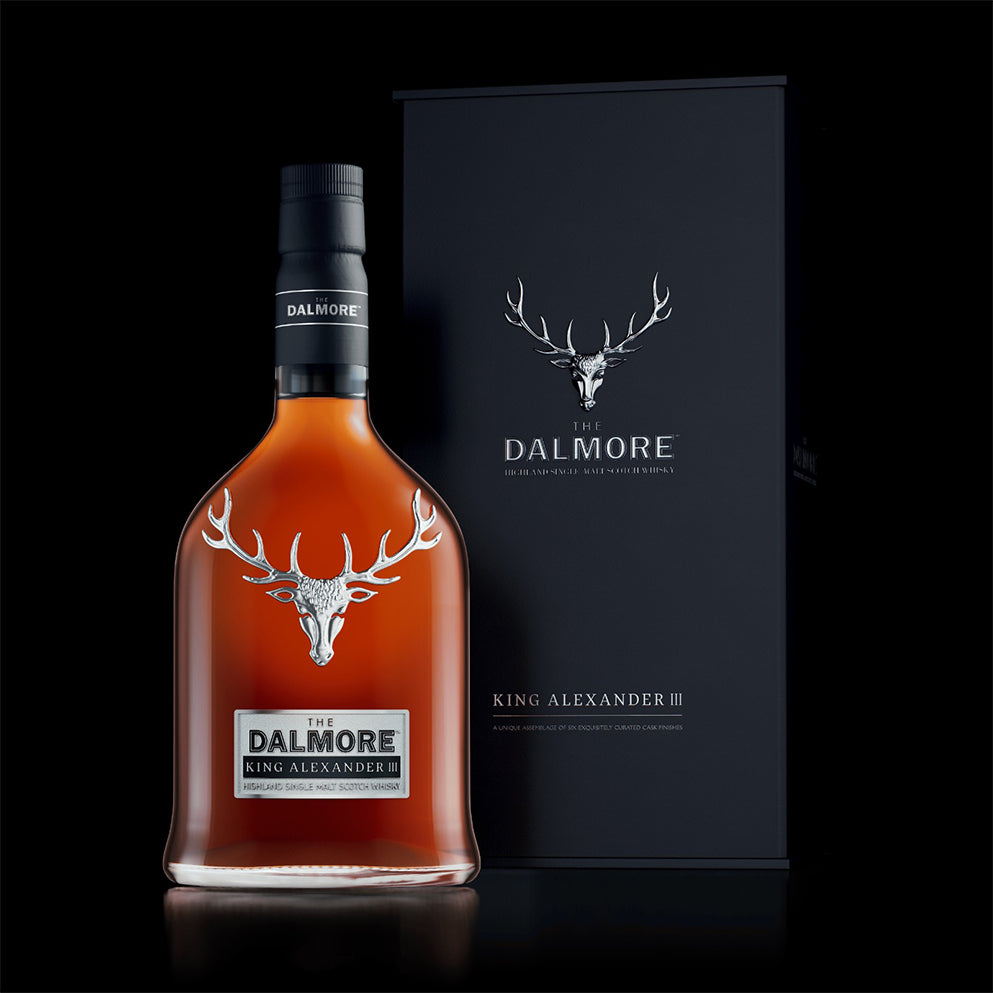 大摩 The Dalmore King Alexander III 单一麦芽威士忌 700ml 礼盒装