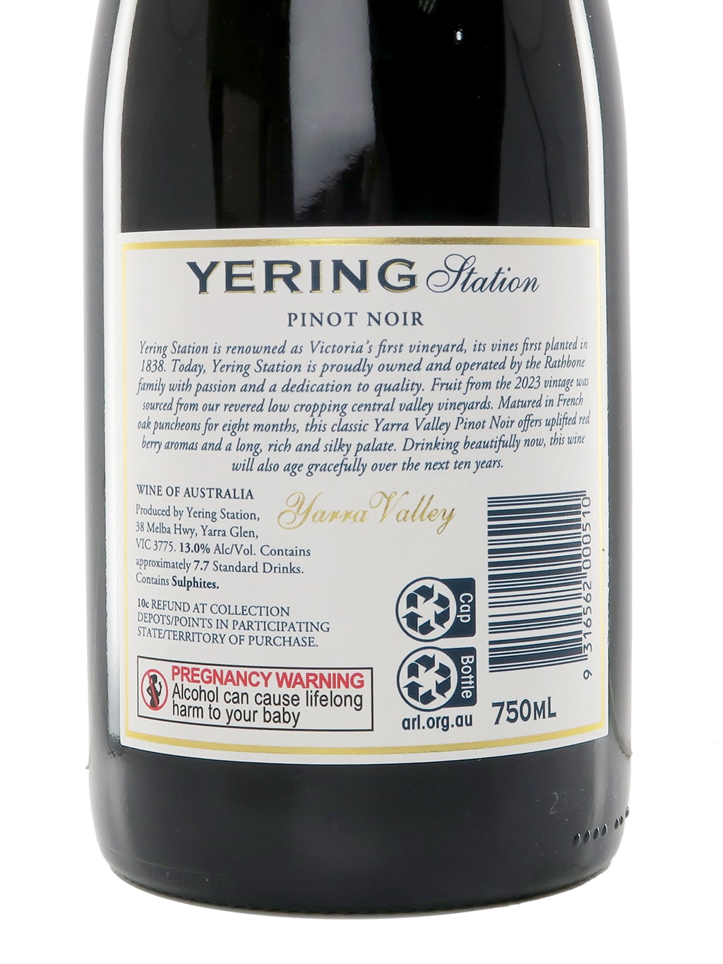 Yering Station Pinot Noir 2023 750ml