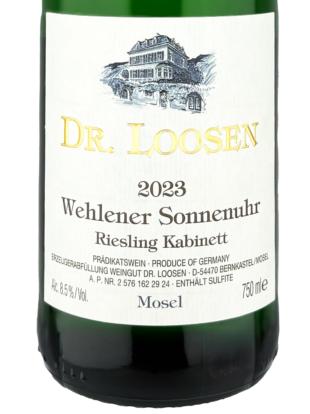 路森博士 Dr. Loosen Wehlener Sonnenuhr Riesling Kabinett 2023 德國白酒 750ml